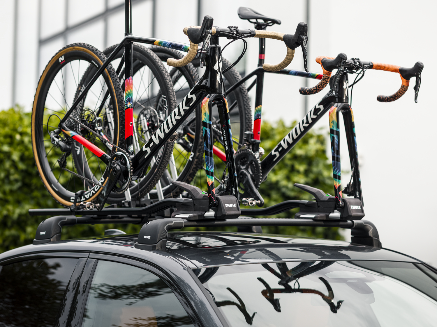 Bike rack for thule roof bars outlet